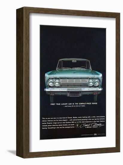 1964 Mercury - Compact Luxury-null-Framed Art Print