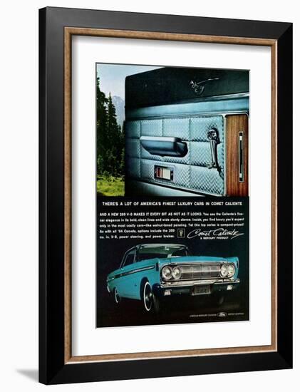 1964 Mercury-Fine Car Elegance-null-Framed Art Print