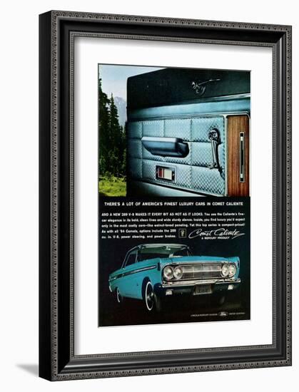 1964 Mercury-Fine Car Elegance-null-Framed Art Print