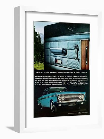 1964 Mercury-Fine Car Elegance-null-Framed Art Print