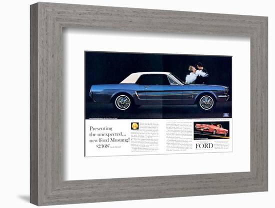 1964 Mustang - Vinyl Roof-null-Framed Premium Giclee Print