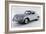 1964 Porsche 356B Watercolor-NaxArt-Framed Art Print