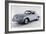 1964 Porsche 356B Watercolor-NaxArt-Framed Art Print