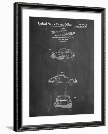 1964 Porsche 911 Patent-Cole Borders-Framed Art Print
