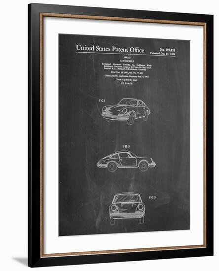 1964 Porsche 911 Patent-Cole Borders-Framed Art Print