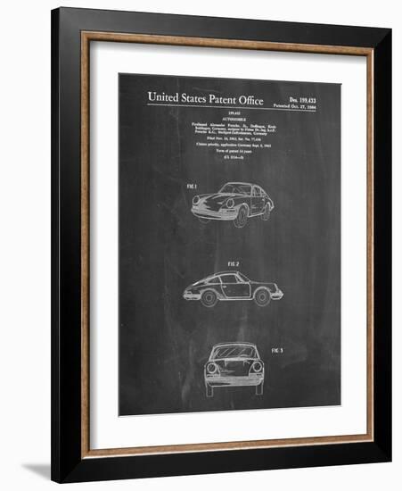 1964 Porsche 911 Patent-Cole Borders-Framed Art Print