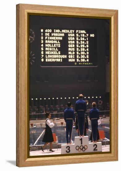 1964 Summer Olympics, Tokyo, Japan-Art Rickerby-Framed Premier Image Canvas