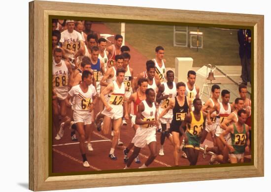 1964 Summer Olympics, Tokyo, Japan-Art Rickerby-Framed Premier Image Canvas