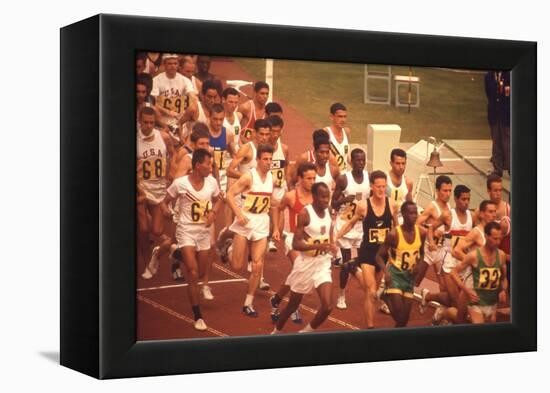 1964 Summer Olympics, Tokyo, Japan-Art Rickerby-Framed Premier Image Canvas