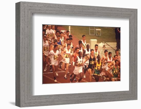 1964 Summer Olympics, Tokyo, Japan-Art Rickerby-Framed Photographic Print