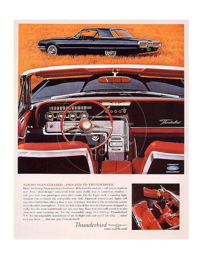 80s thunderbird car 80s thunderbird car