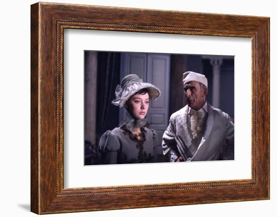 1965: Actress Lyudmila Saveleva as Natasha Rostova in a Scene from the Film 'War and Peace', Russia-Dmitri Kessel-Framed Photographic Print