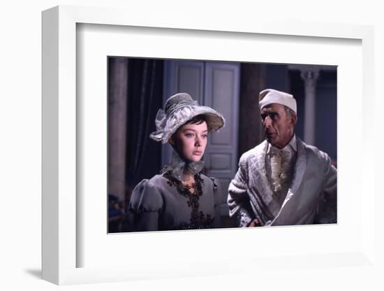 1965: Actress Lyudmila Saveleva as Natasha Rostova in a Scene from the Film 'War and Peace', Russia-Dmitri Kessel-Framed Photographic Print