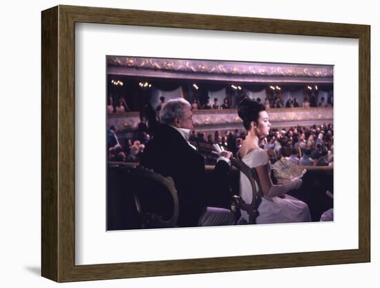 1965: Actress Lyudmila Saveleva as Natasha Rostova in a Scene from the Film 'War and Peace', Russia-Dmitri Kessel-Framed Photographic Print