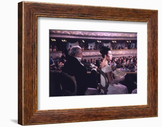 1965: Actress Lyudmila Saveleva as Natasha Rostova in a Scene from the Film 'War and Peace', Russia-Dmitri Kessel-Framed Photographic Print