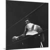 1965 Boxing Match Between the Heavyweight Champ Sonny Liston and Challenger Cassius Clay-George Silk-Mounted Premium Photographic Print