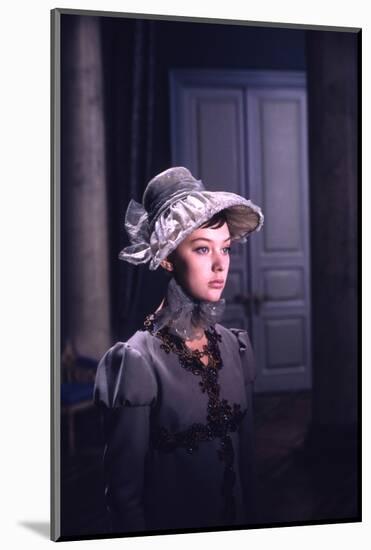 1965: Lyudmila Saveleva as Natasha Rostova Filming a Scene from the Film 'War and Peace', Russia-Dmitri Kessel-Mounted Photographic Print