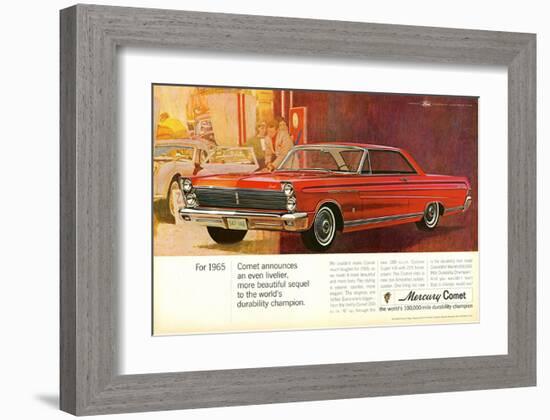 1965 Mercury Beautiful Sequel-null-Framed Art Print