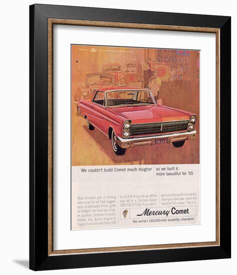 1965 Mercury More Beautiful-null-Framed Art Print