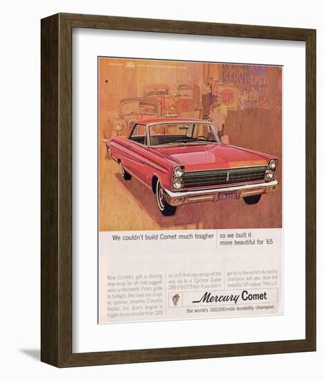 1965 Mercury More Beautiful-null-Framed Art Print