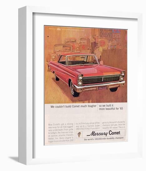 1965 Mercury More Beautiful-null-Framed Art Print