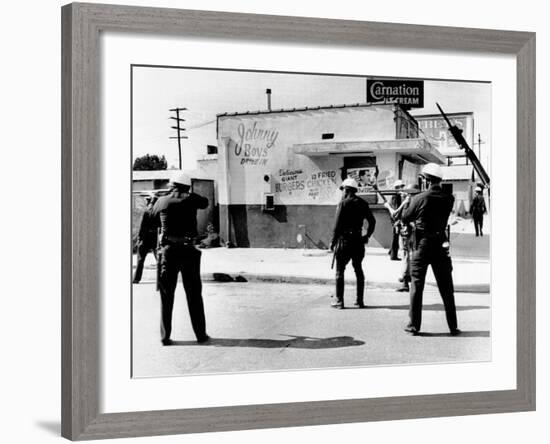 1965 Watts Riot-null-Framed Photo