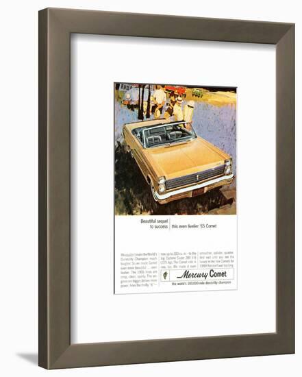 1965Mercury Beautiful Sequence-null-Framed Art Print