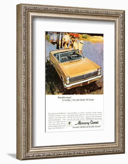 1965Mercury Beautiful Sequence-null-Framed Art Print