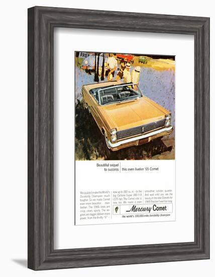 1965Mercury Beautiful Sequence-null-Framed Art Print