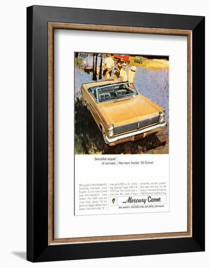 1965Mercury Beautiful Sequence-null-Framed Art Print