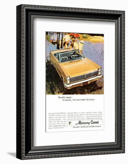 1965Mercury Beautiful Sequence-null-Framed Art Print