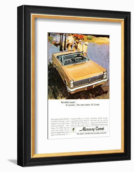 1965Mercury Beautiful Sequence-null-Framed Art Print