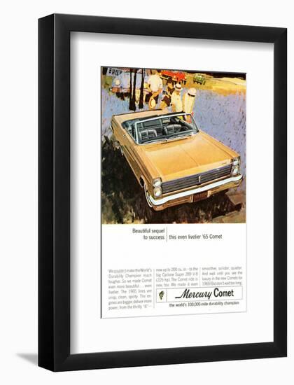 1965Mercury Beautiful Sequence-null-Framed Art Print