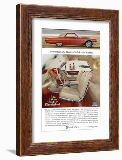 1965Thunderbird Special Landau-null-Framed Art Print