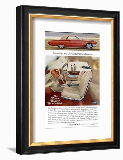 1965Thunderbird Special Landau-null-Framed Premium Giclee Print
