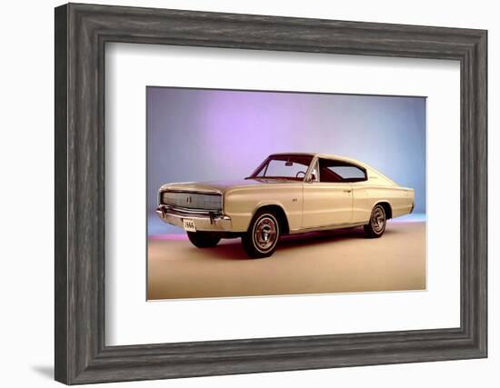 1966 Dodge Charger 1st Year-null-Framed Art Print