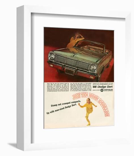1966 Dodge Dart - Rebellion-null-Framed Premium Giclee Print