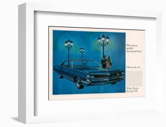 1966 GM Pontiac Grand Prix-null-Framed Premium Giclee Print