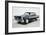 1966 Pontiac GTO Watercolor-NaxArt-Framed Art Print