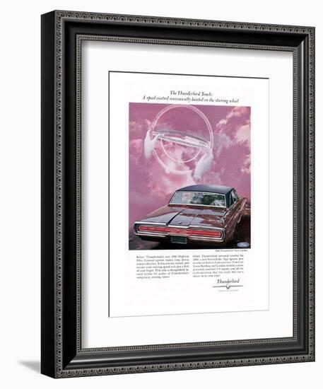1966 Thunderbird Speed Control-null-Framed Premium Giclee Print
