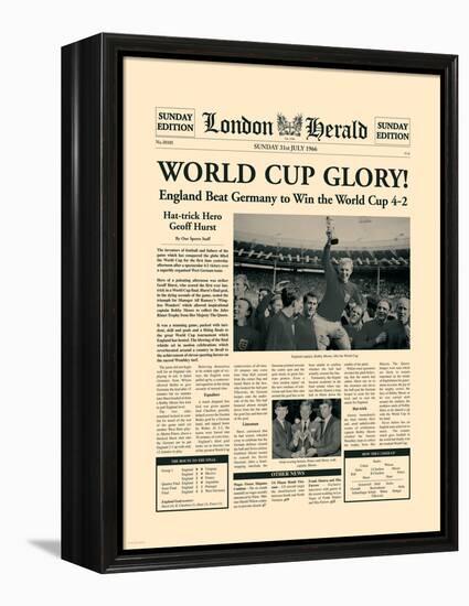 1966 World Cup-The Vintage Collection-Framed Stretched Canvas