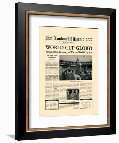 1966 World Cup-The Vintage Collection-Framed Art Print