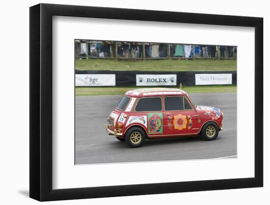 1967 Austin Mini Cooper S owned by Beatle George Harrison-null-Framed Photographic Print