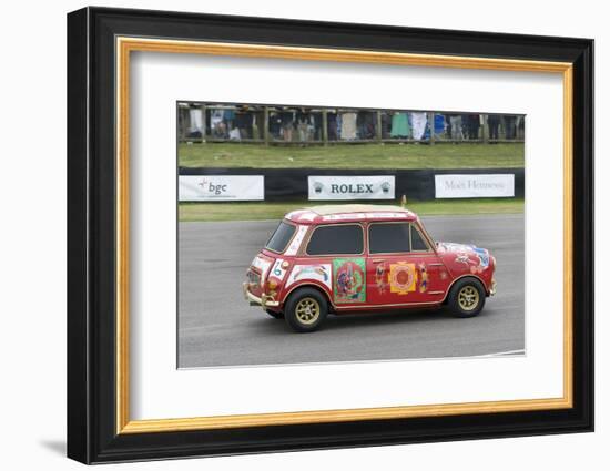 1967 Austin Mini Cooper S owned by Beatle George Harrison-null-Framed Photographic Print