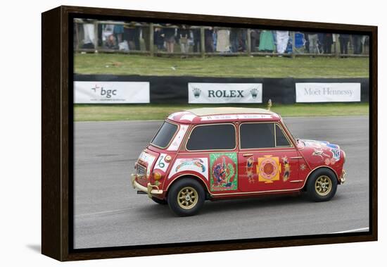 1967 Austin Mini Cooper S owned by Beatle George Harrison-null-Framed Premier Image Canvas