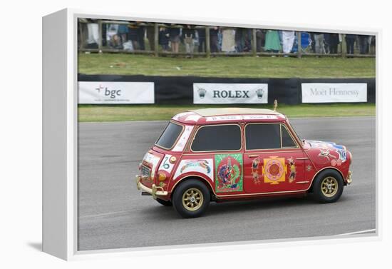 1967 Austin Mini Cooper S owned by Beatle George Harrison-null-Framed Premier Image Canvas