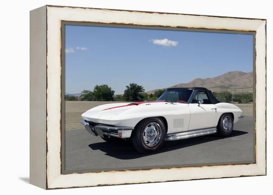 1967 Chevrolet Corvette CV 427-S. Clay-Framed Premier Image Canvas