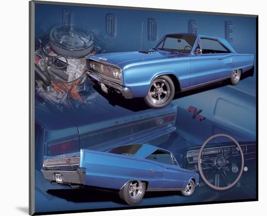 1967 Coronet RT-null-Mounted Art Print