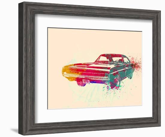 1967 Dodge Charger 1-NaxArt-Framed Art Print