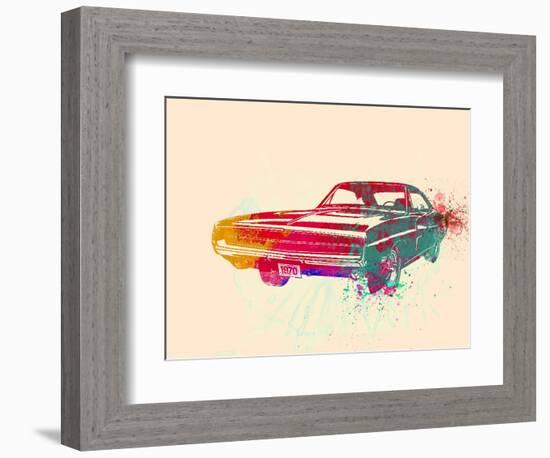 1967 Dodge Charger 1-NaxArt-Framed Art Print